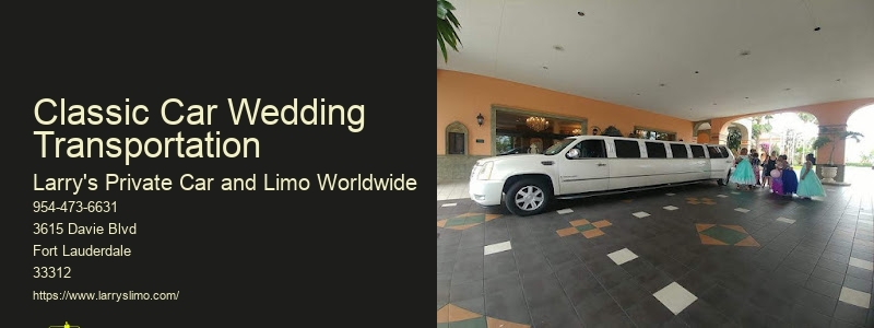 Wedding Car Services